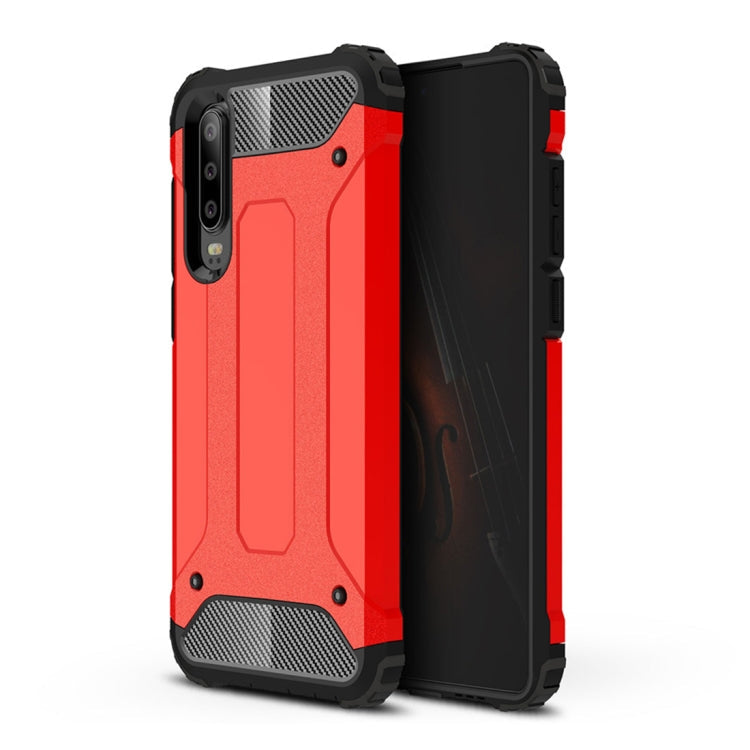 Magic Armor TPU + PC Combination Case for Huawei P30, Huawei P30 – TPU, For Huawei Huawei P30, For Huawei P30 For Huawei P30 Red