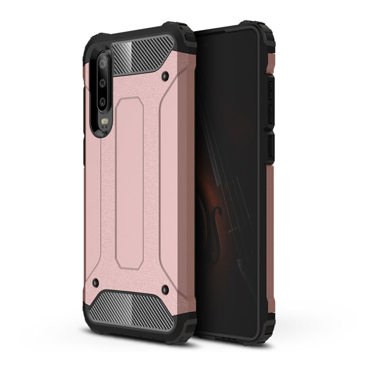 Magic Armor TPU + PC Combination Case for Huawei P30, Huawei P30 – TPU, For Huawei Huawei P30, For Huawei P30 For Huawei P30 Rose Gold