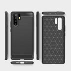 Brushed Texture Carbon Fiber Shockproof TPU Case for Huawei P30 Pro, Huawei P30 Pro – Shockproof, TPU
