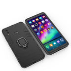 PC + TPU Shockproof Protective Case for Huawei Honor Note 10, with Magnetic Ring Holder – Shockproof, Ring Holder, Magnetic, For Huawei Honor Note 10