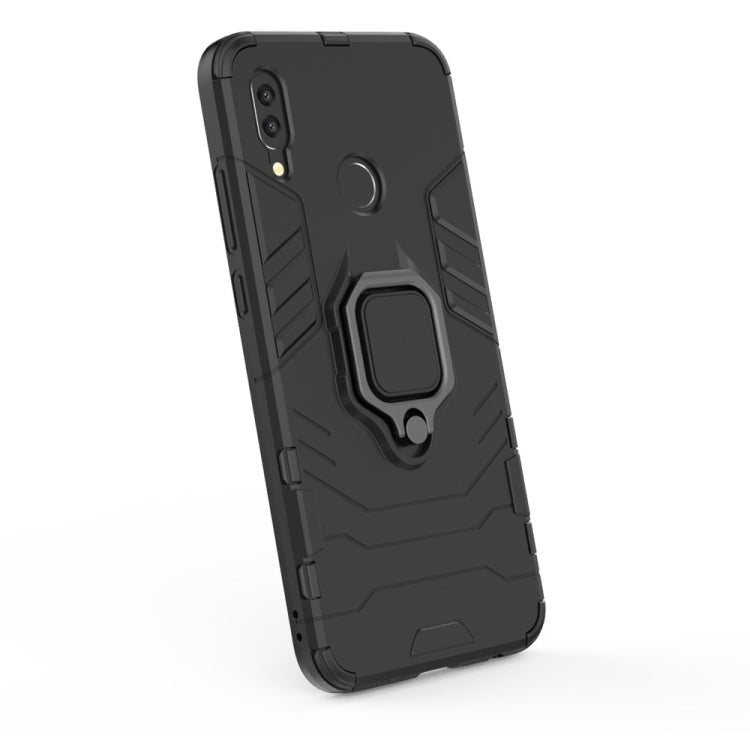 PC + TPU Shockproof Protective Case for Huawei P Smart (2019), with Magnetic Ring Holder – Shockproof, Ring Holder, Magnetic, For Huawei P Smart (2019)