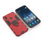 PC + TPU Shockproof Protective Case for Huawei P Smart (2019), with Magnetic Ring Holder – Shockproof, Ring Holder, Magnetic, For Huawei P Smart (2019)