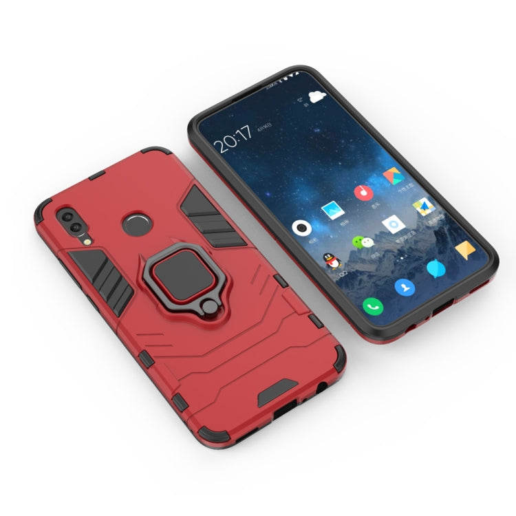 PC + TPU Shockproof Protective Case for Huawei P Smart (2019), with Magnetic Ring Holder – Shockproof, Ring Holder, Magnetic, For Huawei P Smart (2019)