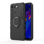 PC + TPU Shockproof Protective Case for Huawei Honor View 20, with Magnetic Ring Holder – Shockproof, Ring Holder, Magnetic, For Huawei Honor View 20