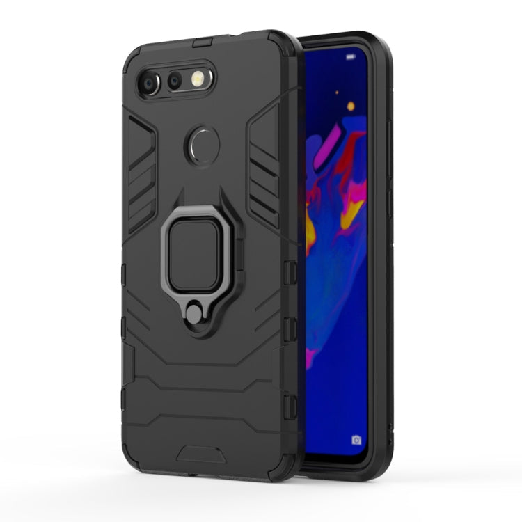 PC + TPU Shockproof Protective Case for Huawei Honor View 20, with Magnetic Ring Holder – Shockproof, Ring Holder, Magnetic, For Huawei Honor View 20