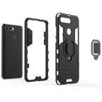 PC + TPU Shockproof Protective Case for Huawei Honor View 20, with Magnetic Ring Holder – Shockproof, Ring Holder, Magnetic, For Huawei Honor View 20