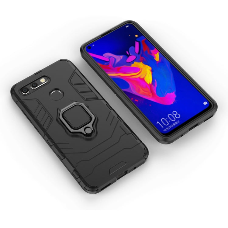 PC + TPU Shockproof Protective Case for Huawei Honor View 20, with Magnetic Ring Holder – Shockproof, Ring Holder, Magnetic, For Huawei Honor View 20