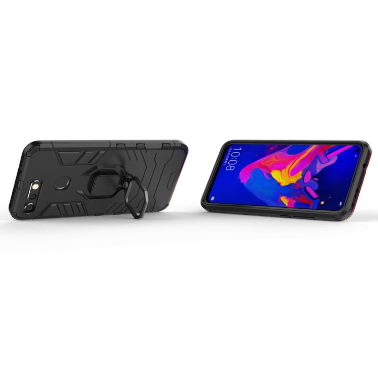 PC + TPU Shockproof Protective Case for Huawei Honor View 20, with Magnetic Ring Holder – Shockproof, Ring Holder, Magnetic, For Huawei Honor View 20