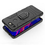 PC + TPU Shockproof Protective Case for Huawei Honor View 20, with Magnetic Ring Holder – Shockproof, Ring Holder, Magnetic, For Huawei Honor View 20