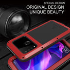 LOVE MEI Powerful Dustproof Shockproof Splashproof Metal + Silicone Combination Case for Huawei P30 Lite, Huawei P30 Lite – Shockproof