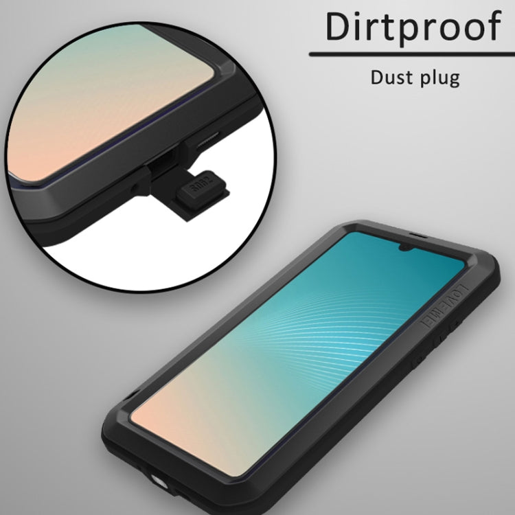 LOVE MEI Powerful Dustproof Shockproof Splashproof Metal + Silicone Combination Case for Huawei P30 Pro, Huawei P30 Pro – Shockproof