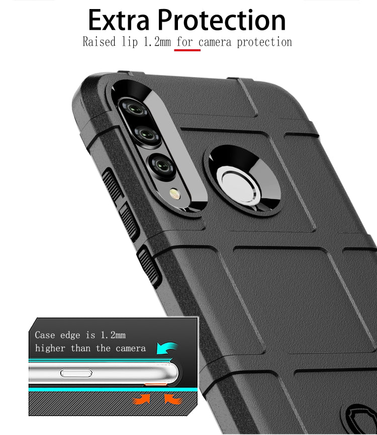 Shockproof Rugged Shield Full Coverage Protective Silicone Case for Huawei P Smart+ 2019, Huawei P Smart+ 2019 – Shockproof