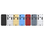 Shockproof PC + TPU Case for Huawei Y6 (2019), with Holder – Shockproof, TPU, For Huawei Y6 (2019), For Huawei  Y6 (2019)