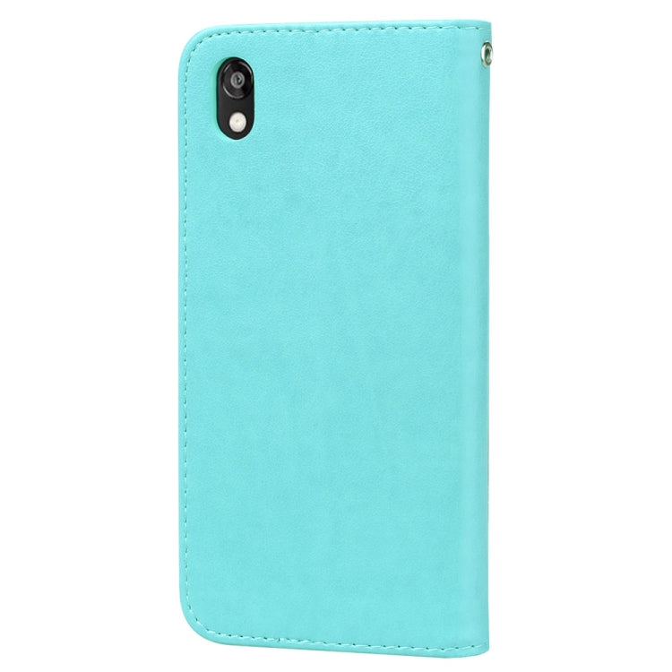 Rose Embossed Horizontal Flip PU Leather Case for Huawei Honor 8S / Y5 (2019), with Holder & Card Slots & Wallet – Card Slot, Flip, Leather, For Huawei Honor 8S / Y5 (2019)
