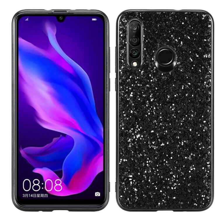 Glitter Powder Shockproof TPU Case for Huawei nova 4 – Shockproof, TPU, For Huawei nova 4 For Huawei nova 4 Black