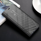 For Huawei P20 Pro PC Mirror Protective Back Cover Case with Holder – Electroplating, For P20 Pro