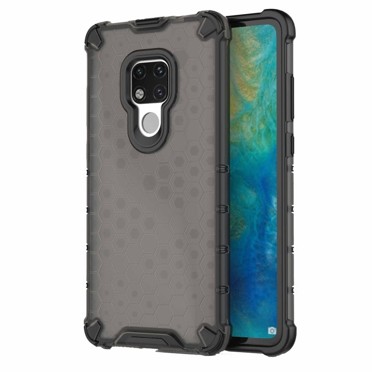 Honeycomb Shockproof PC + TPU Case for Huawei Mate 20 – Shockproof, TPU, For Huawei Mate20, For Huawei Mate 20 For Huawei Mate20 Black
