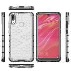 Honeycomb Shockproof PC + TPU Case for Huawei Y7(2019) – Shockproof, TPU, For Huawei Y7(2019)