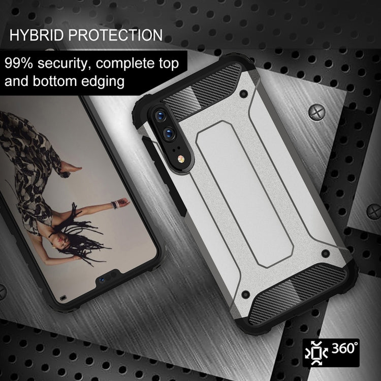 For Huawei P20 Full-body Rugged TPU + PC Combination Back Cover Case , Huawei P20 – TPU, For Huawei P20