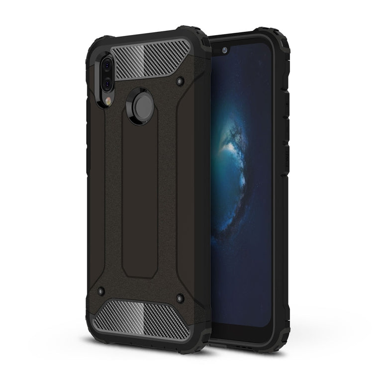 For Huawei P20 Lite Full-body Rugged TPU + PC Combination Back Cover Case , Huawei P20 Lite – TPU, For Huawei P20 Lite For Huawei P20 Lite Black
