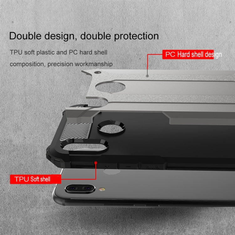 For Huawei P20 Lite Full-body Rugged TPU + PC Combination Back Cover Case , Huawei P20 Lite – TPU, For Huawei P20 Lite