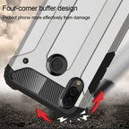 For Huawei P20 Lite Full-body Rugged TPU + PC Combination Back Cover Case , Huawei P20 Lite – TPU, For Huawei P20 Lite