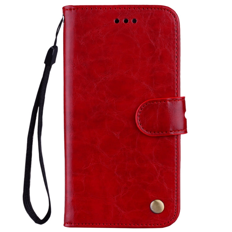 For Huawei Y5 (2017) / Y6 (2017) Business Style Oil Wax Texture Horizontal Flip Leather Case with Holder & Card Slots & Hand Strap – Card Slot, Flip, Leather, For Huawei Y5 (2017) / Y6 (2017), For Huawei Y5 (2017)