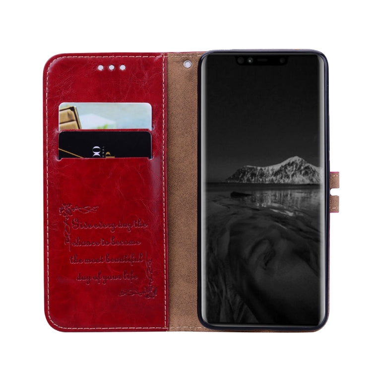 Business Style Oil Wax Texture Horizontal Flip Leather Case for Huawei Mate 20 Pro, with Holder & Card Slots & Wallet – Lanyard, Card Slot, Flip, For Huawei Mate 20 Pro