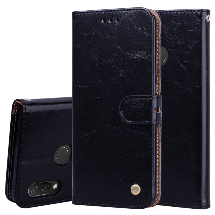 Business Style Oil Wax Texture Horizontal Flip Leather Case for Huawei Nova 3, with Holder & Card Slots & Wallet – Lanyard, Card Slot, Flip, For Huawei Nova 3, For Huawei Huawei Nova 3 For Huawei Huawei Nova 3 Black