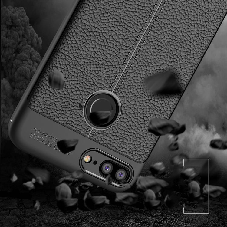 For Huawei Honor 10 Lite Litchi Texture Soft TPU Protective Case – TPU, For Honor 10 Lite