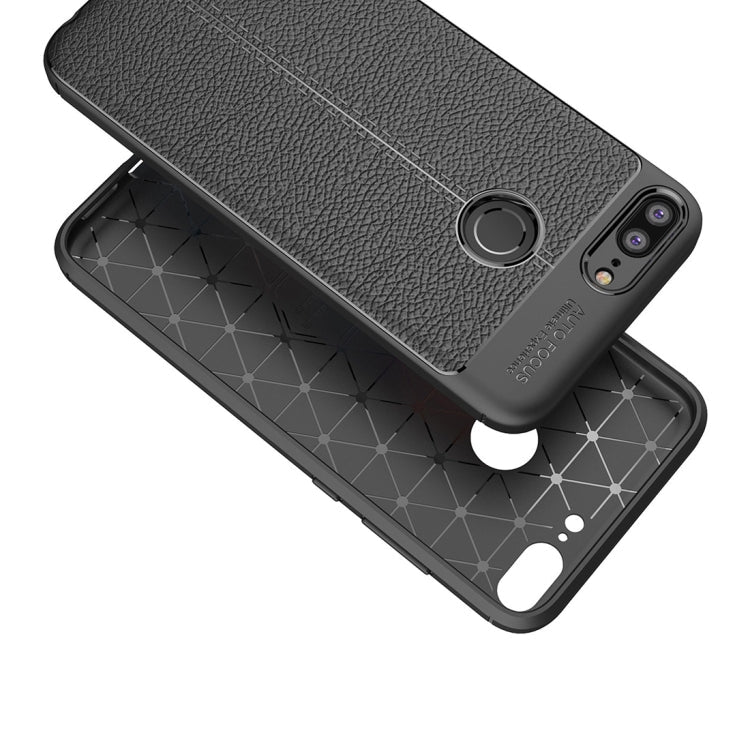 For Huawei Honor 10 Lite Litchi Texture Soft TPU Protective Case – TPU, For Honor 10 Lite
