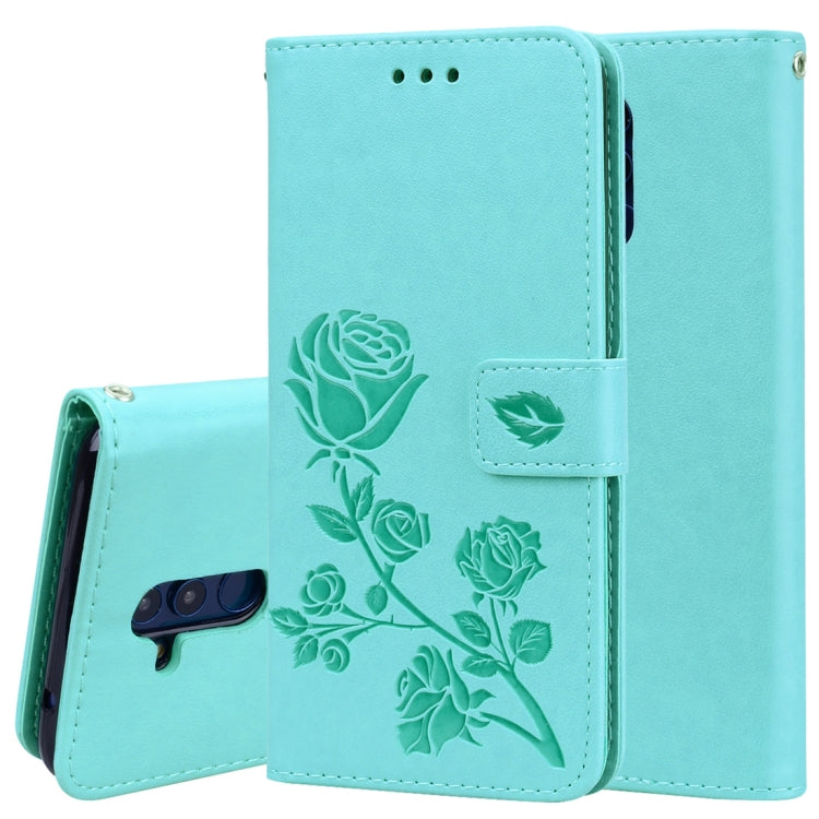 Rose Embossed Horizontal Flip PU Leather Case for Huawei Mate 20 Lite, with Holder & Card Slots & Wallet – Card Slot, Flip, Leather, For Huawei Mate 20 Lite, Huawei Mate 20 Lite For Huawei Mate 20 Lite Green