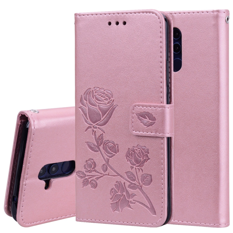 Rose Embossed Horizontal Flip PU Leather Case for Huawei Mate 20 Lite, with Holder & Card Slots & Wallet – Card Slot, Flip, Leather, For Huawei Mate 20 Lite, Huawei Mate 20 Lite For Huawei Mate 20 Lite Rose Gold