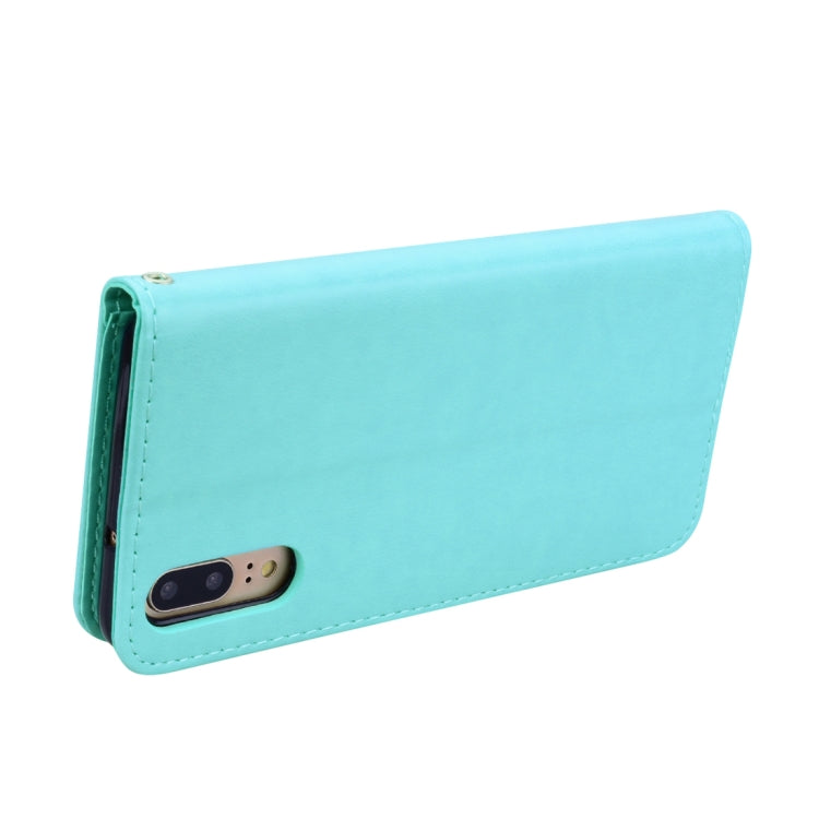 Rose Embossed Horizontal Flip PU Leather Case for Huawei P20, with Holder & Card Slots & Wallet – Card Slot, Flip, Leather, For Huawei P20, Huawei P20