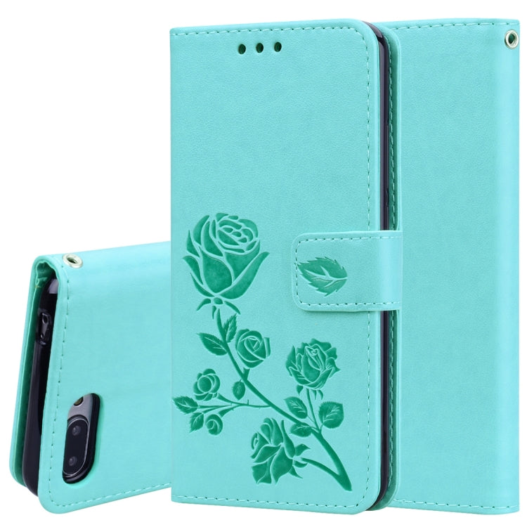 Rose Embossed Horizontal Flip PU Leather Case for Huawei Honor 10 Lite, with Holder & Card Slots & Wallet – Card Slot, Flip, Leather, For Huawei Honor 10 Lite, Huawei Honor 10 Lite For Huawei Honor 10 Lite Green