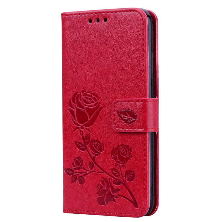 Rose Embossed Horizontal Flip PU Leather Case for Huawei Honor 10 Lite, with Holder & Card Slots & Wallet – Card Slot, Flip, Leather, For Huawei Honor 10 Lite, Huawei Honor 10 Lite