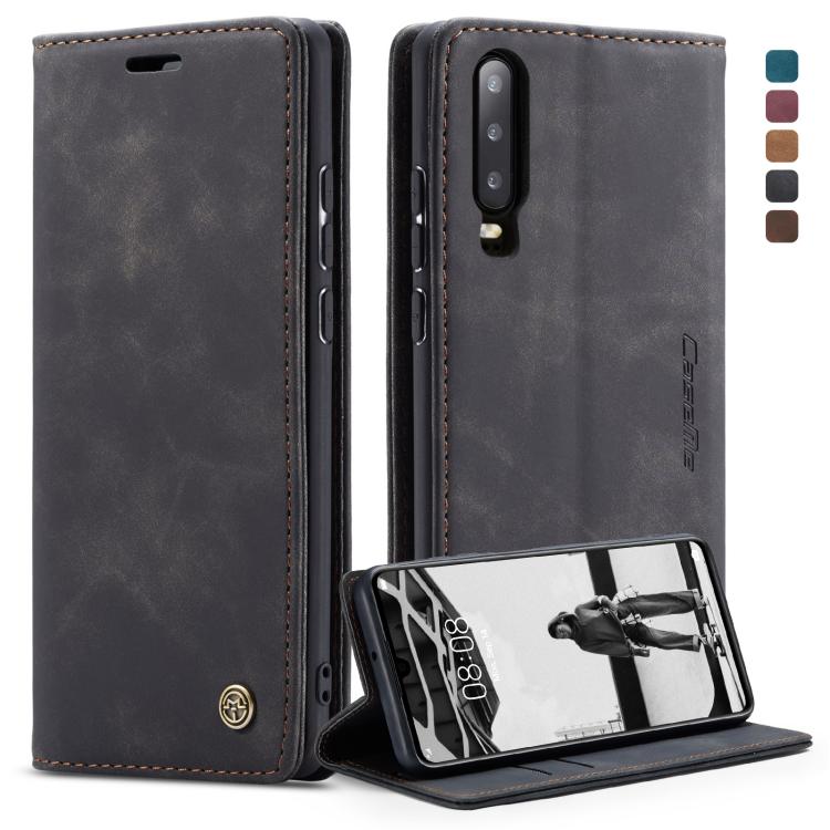 CaseMe-013 Multifunctional Retro Frosted Horizontal Flip Leather Case for Huawei P30, with Card Slot & Holder & Wallet – Card Slot, Flip, Leather, For Huawei P30