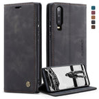 CaseMe-013 Multifunctional Retro Frosted Horizontal Flip Leather Case for Huawei P30, with Card Slot & Holder & Wallet – Card Slot, Flip, Leather, For Huawei P30