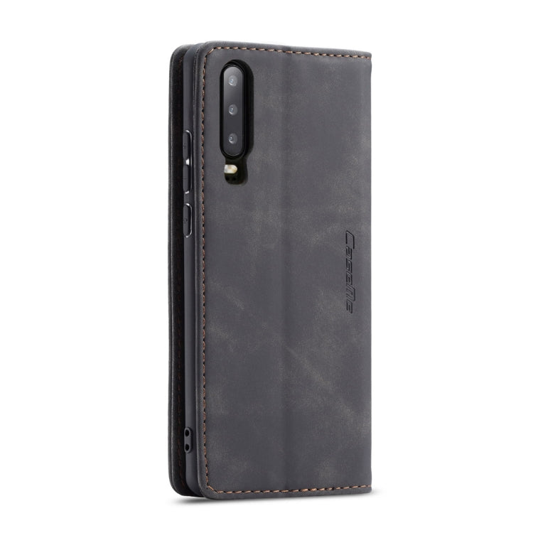 CaseMe-013 Multifunctional Retro Frosted Horizontal Flip Leather Case for Huawei P30, with Card Slot & Holder & Wallet – Card Slot, Flip, Leather, For Huawei P30