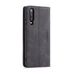 CaseMe-013 Multifunctional Retro Frosted Horizontal Flip Leather Case for Huawei P30, with Card Slot & Holder & Wallet – Card Slot, Flip, Leather, For Huawei P30