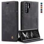 CaseMe-013 Multifunctional Retro Frosted Horizontal Flip Leather Case for Huawei P30 Pro, with Card Slot & Holder & Wallet – Card Slot, Flip, Leather, For Huawei P30 Pro