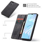 CaseMe-013 Multifunctional Retro Frosted Horizontal Flip Leather Case for Huawei P30 Pro, with Card Slot & Holder & Wallet – Card Slot, Flip, Leather, For Huawei P30 Pro