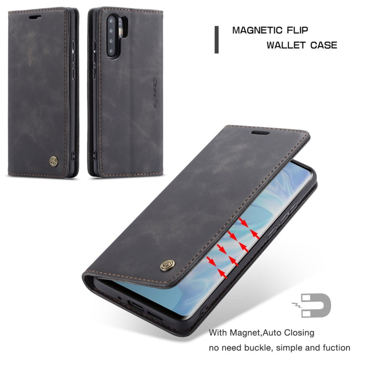 CaseMe-013 Multifunctional Retro Frosted Horizontal Flip Leather Case for Huawei P30 Pro, with Card Slot & Holder & Wallet – Card Slot, Flip, Leather, For Huawei P30 Pro