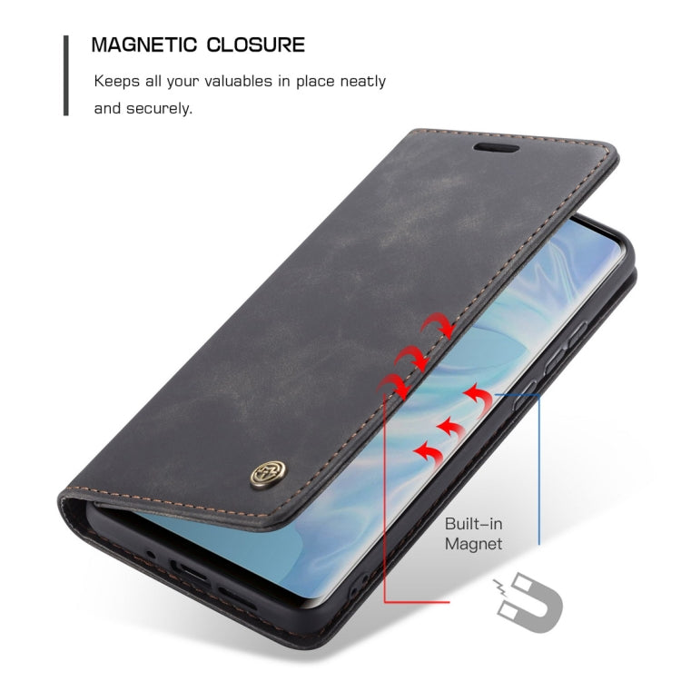 CaseMe-013 Multifunctional Retro Frosted Horizontal Flip Leather Case for Huawei P30 Pro, with Card Slot & Holder & Wallet – Card Slot, Flip, Leather, For Huawei P30 Pro