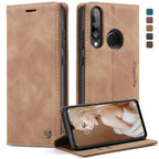 CaseMe-013 Multifunctional Retro Frosted Horizontal Flip Leather Case for Huawei P30 Lite, with Card Slot & Holder & Wallet – Card Slot, Flip, Leather, For Huawei P30 Lite