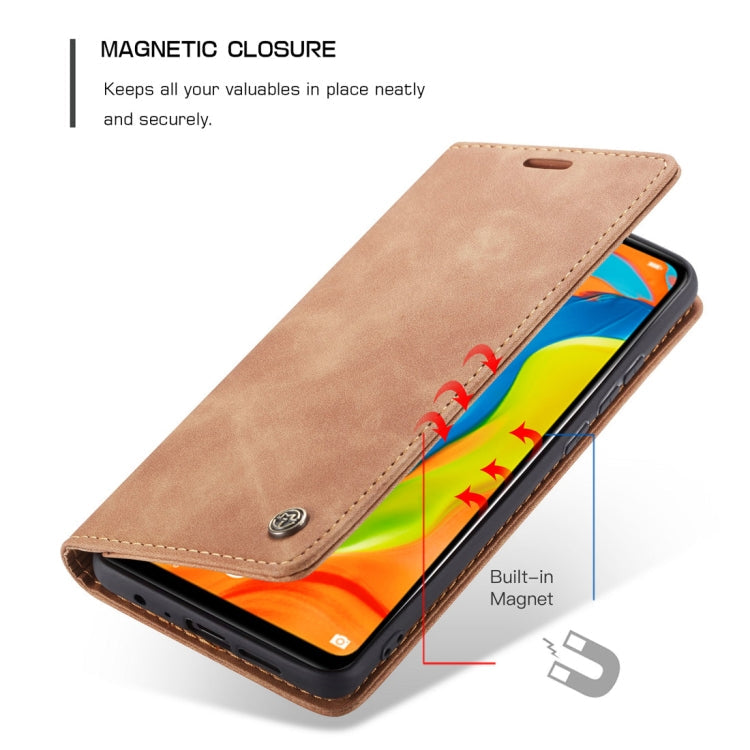 CaseMe-013 Multifunctional Retro Frosted Horizontal Flip Leather Case for Huawei P30 Lite, with Card Slot & Holder & Wallet – Card Slot, Flip, Leather, For Huawei P30 Lite