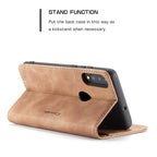 CaseMe-013 Multifunctional Retro Frosted Horizontal Flip Leather Case for Huawei P30 Lite, with Card Slot & Holder & Wallet – Card Slot, Flip, Leather, For Huawei P30 Lite