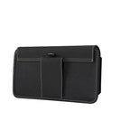 Men Universal Oxford Cloth Portable Mobile Phone Waist Pack Leather Case for Huawei Mate 20 X / 6.9 Inch or Below Smartphones – Waterproof, Leather
