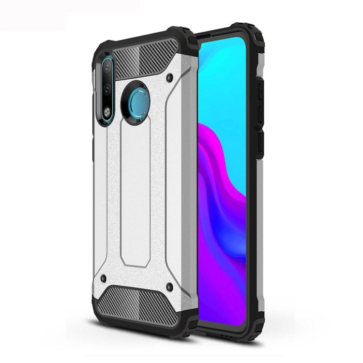 Magic Armor TPU + PC Combination Case for Huawei P30 Lite – TPU, For Huawei P30 Lite, Huawei P30 Lite For Huawei P30 Lite Silver