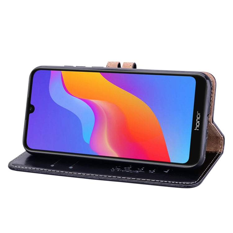 Business Style Oil Wax Texture Horizontal Flip Leather Case for Huawei Y6 (2019) / Honor 8A, with Holder & Card Slots & Wallet – Card Slot, Flip, Leather, For Huawei Honor 8A, For Huawei Y6 (2019) / Honor 8A